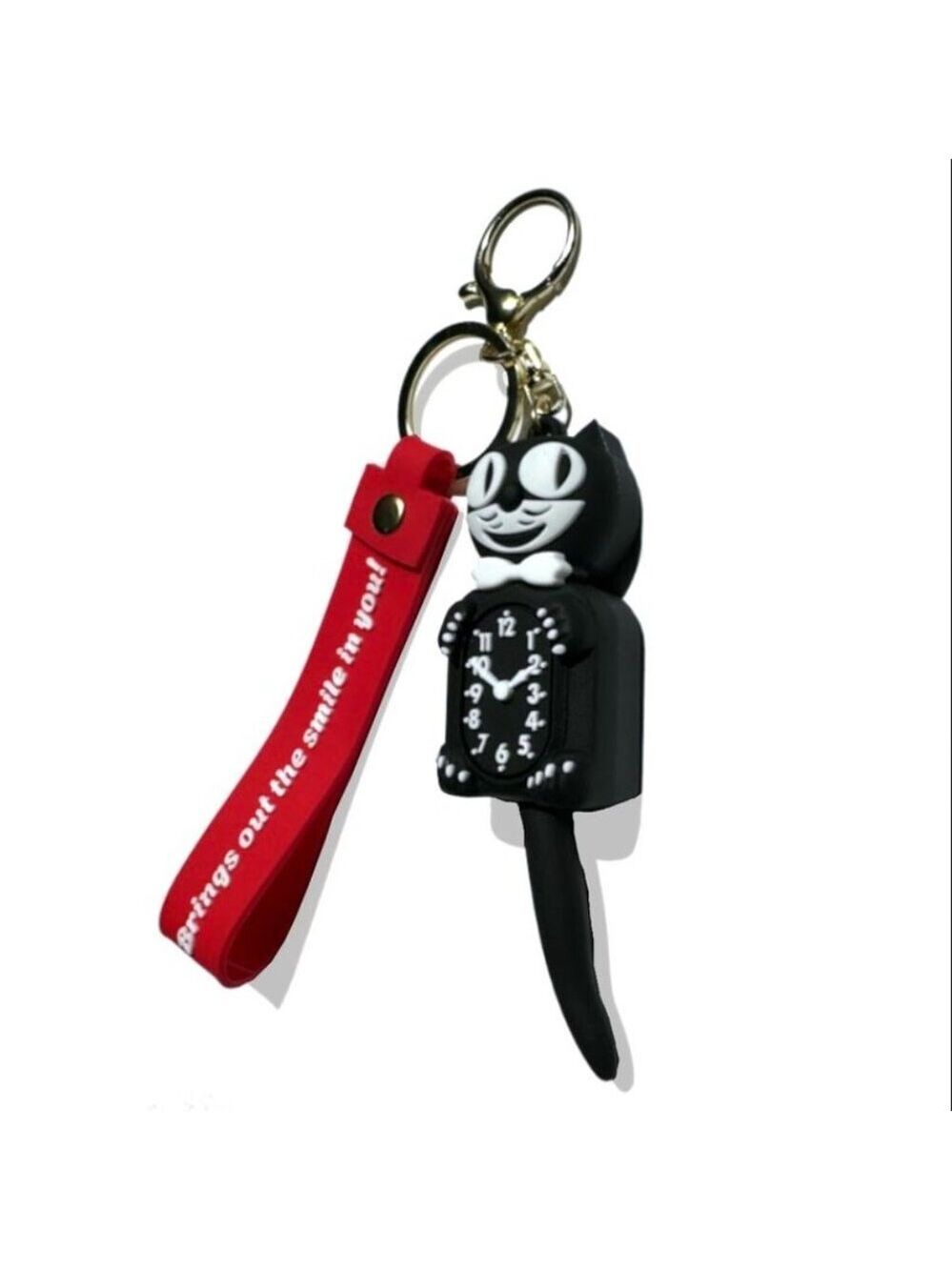 3D Kit-Cat Klock Figurine Keychain - Picture 3 of 3